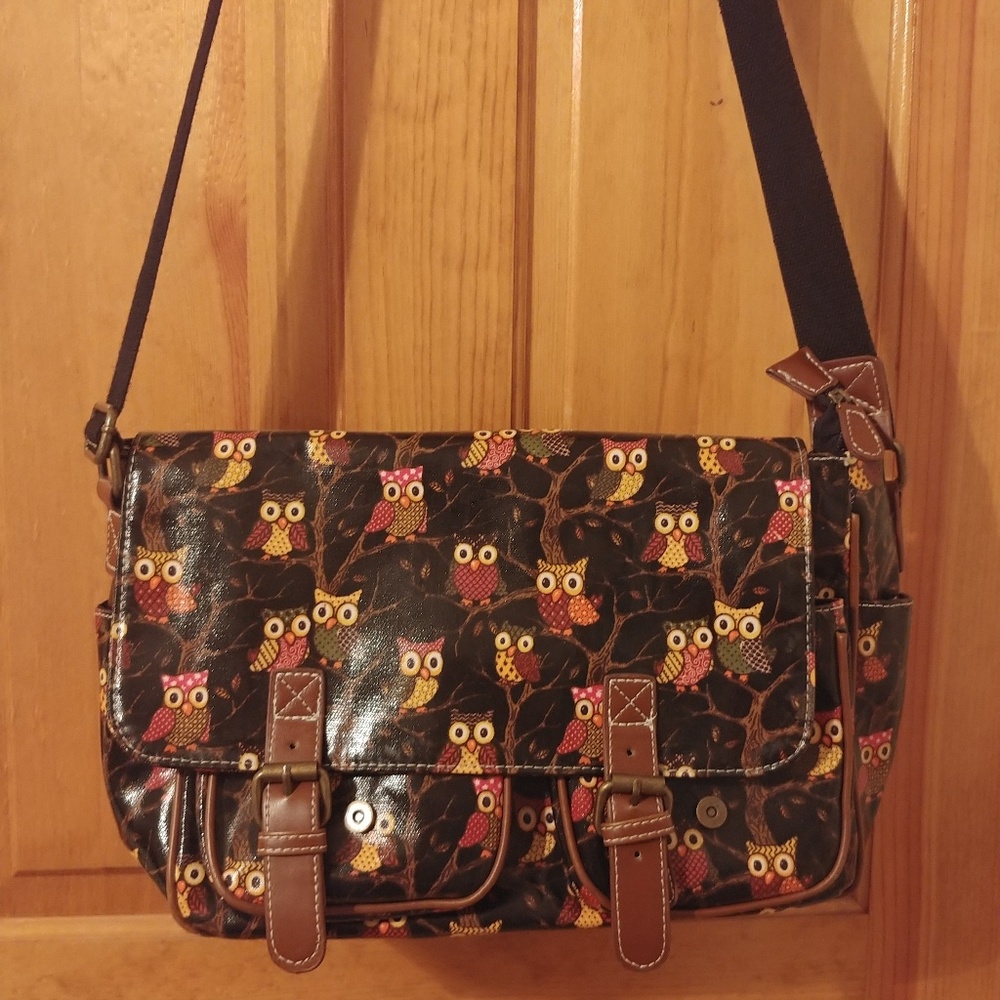 Oil Cloth Satchel
